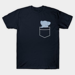 Pocket Elephant T-Shirt T-Shirt